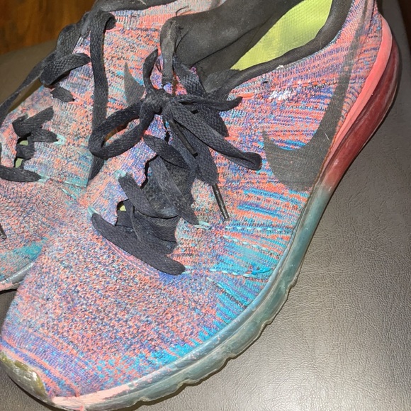 Nike Flyknit Max Multicolored Sneakers - Picture 3 of 10